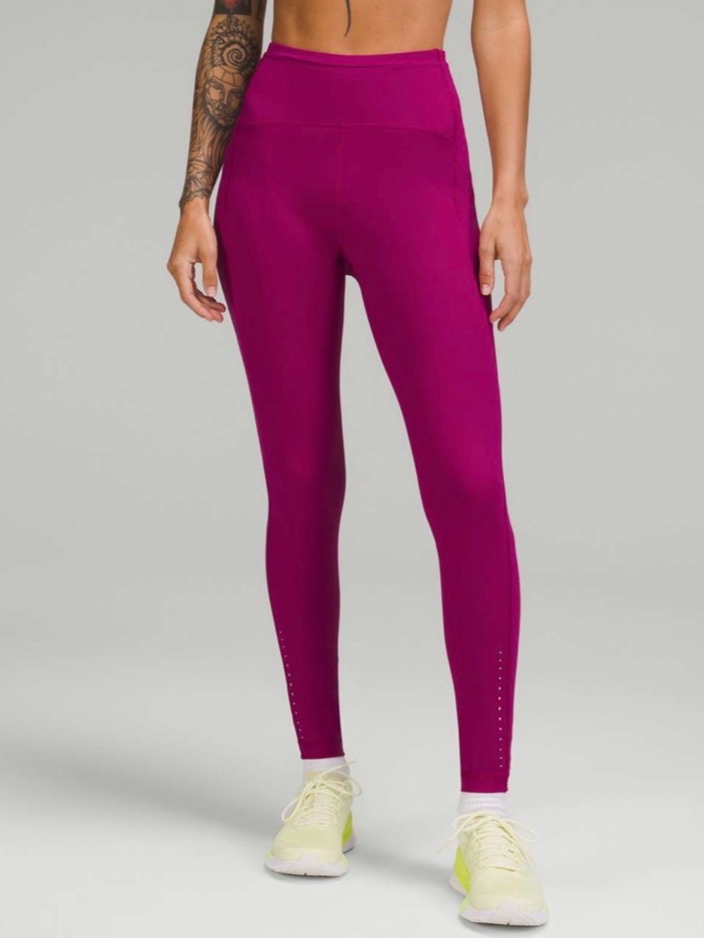 Lululemon 23-inch Swift Speed High-Rise Legging Magenta Size 4
